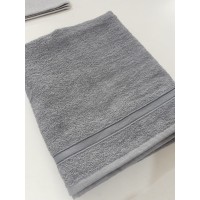 Toptan 90x150cm Gri Renk Banyo Havlu 